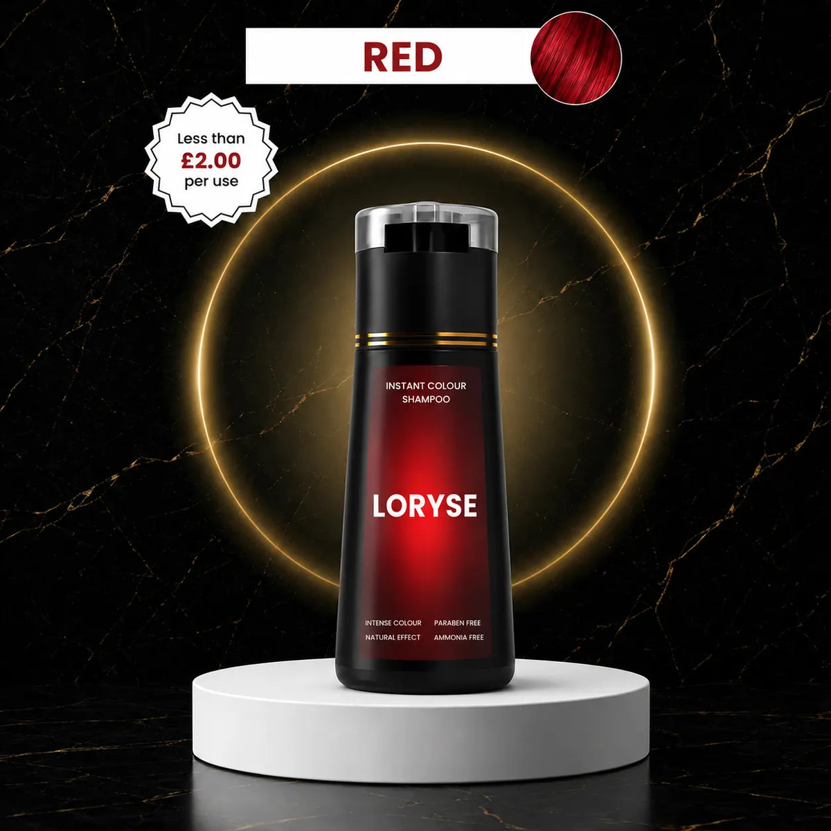 Loryse Instant Colour Shampoo Covers Grey Hair in Just 10 Minutes