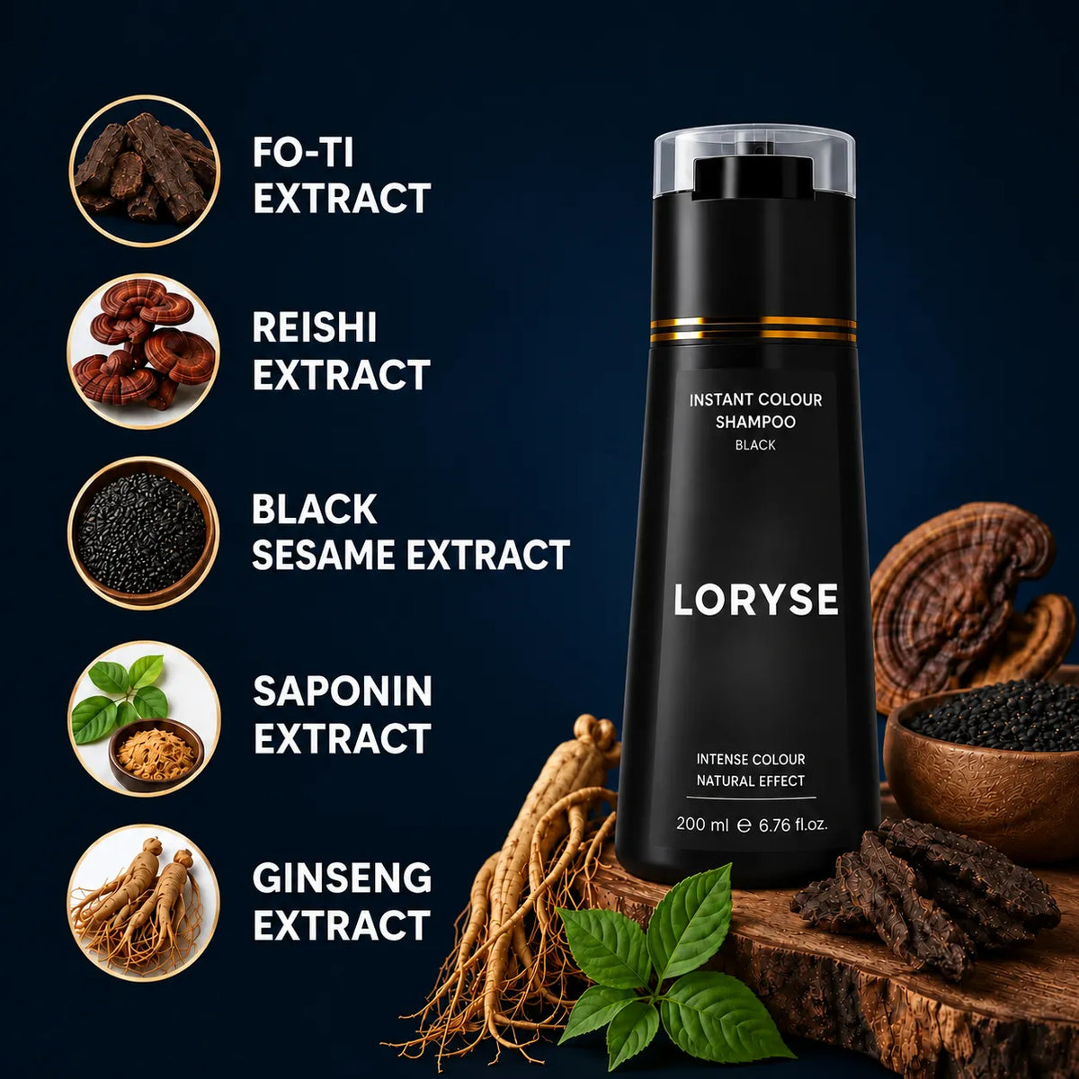 Loryse Instant Colour Shampoo Covers Grey Hair in Just 10 Minutes