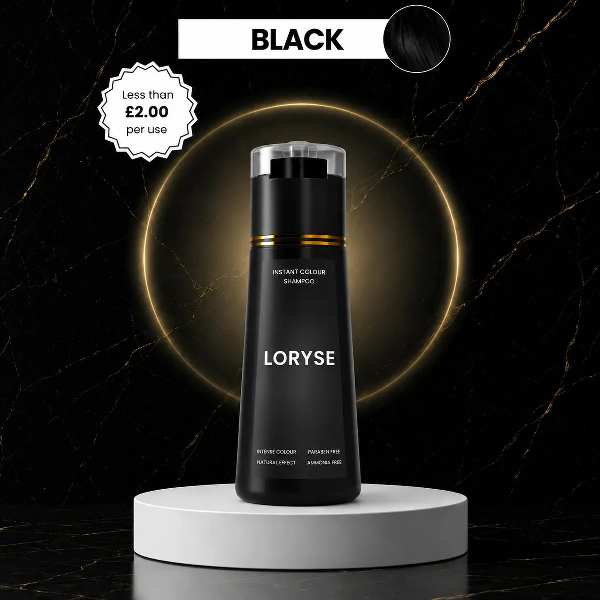 Loryse Instant Colour Shampoo Covers Grey Hair in Just 10 Minutes