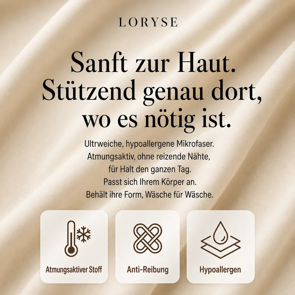 Der bügellose BH mit absolutem Komfort