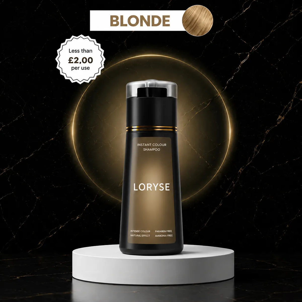 Loryse Instant Colour Shampoo Covers Grey Hair in Just 10 Minutes
